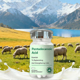 DNOUHN Pentadecanoic Acid Omega-3 Supplement on a wooden table