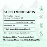 DNOUHN Pentadecanoic Acid Omega-3 Supplement side view