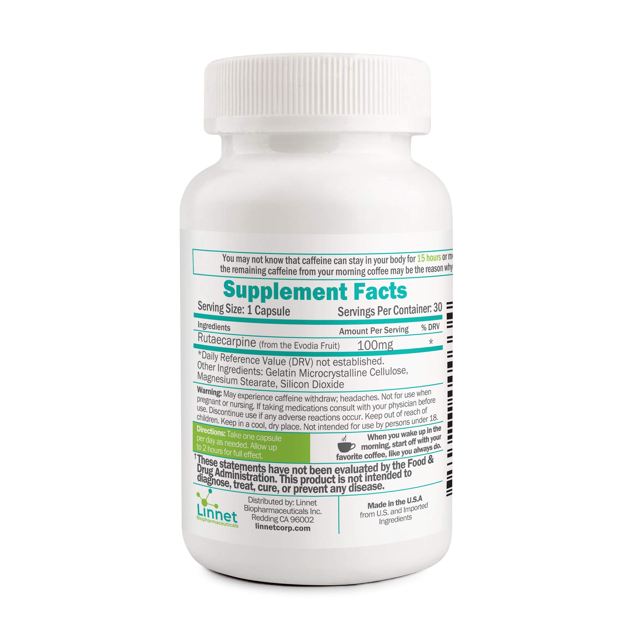 Do Good For Your Body Evening Calm Supplement bottle side view