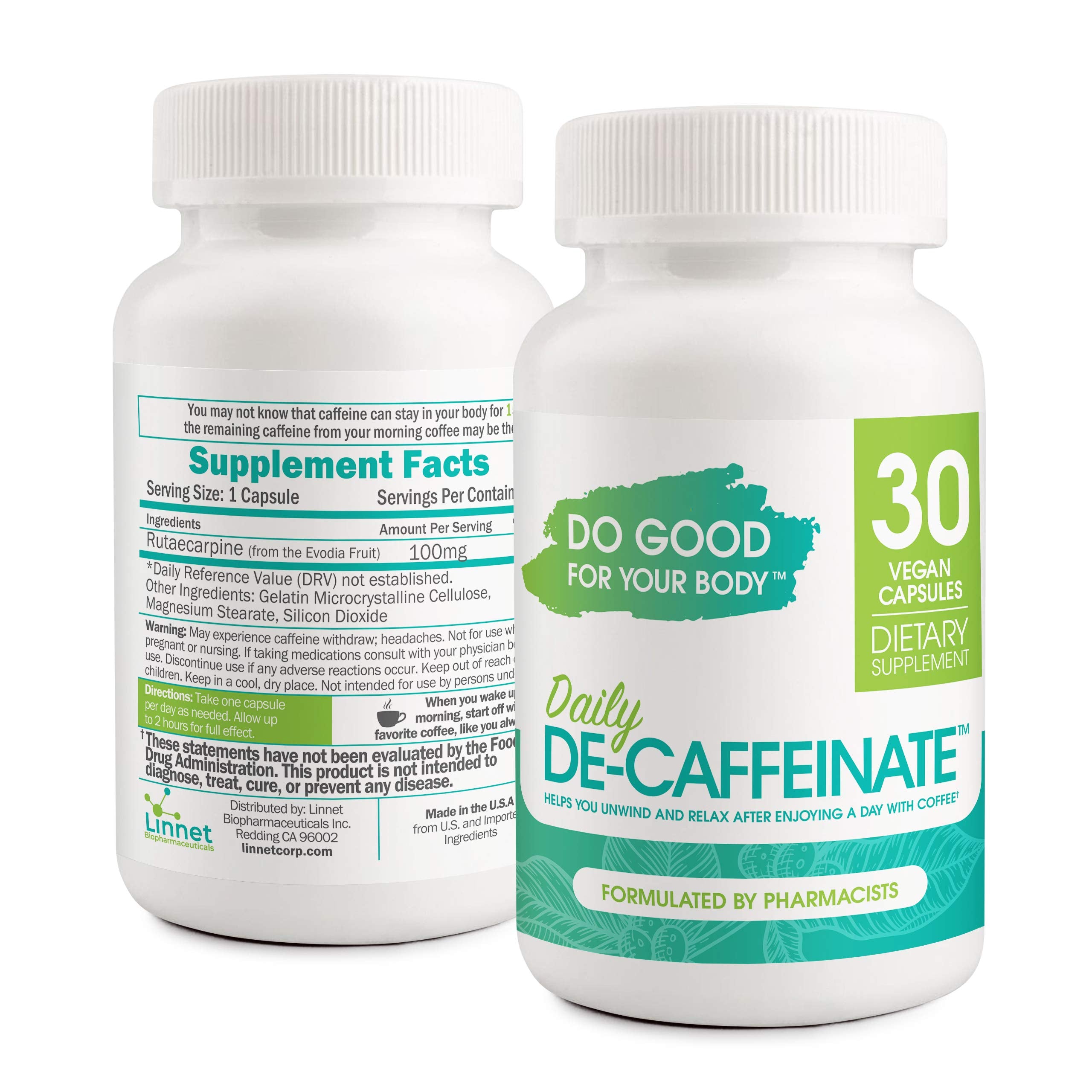 Do Good For Your Body Evening Calm Supplement capsules on a table