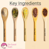 Do Good Sups Skin Supplement with natural background