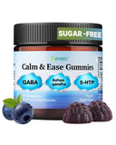 Dobel USA Calm & Sleep Gummies front view with blueberry flavour