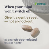 Dobel USA Natural Sleep Aid Tablets back view with ingredient list