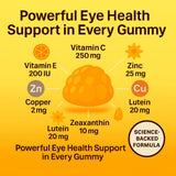 Doc Mila Lutein & Zeaxanthin Gummies showing pineapple flavour