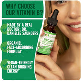 Doctor Danielle B-Complex Vegan Drops 18g Cherry Lemonade in lifestyle setting