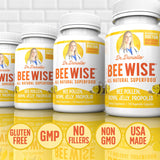 Doctor Danielle Bee Wise Royal Jelly Supplement capsule close-up