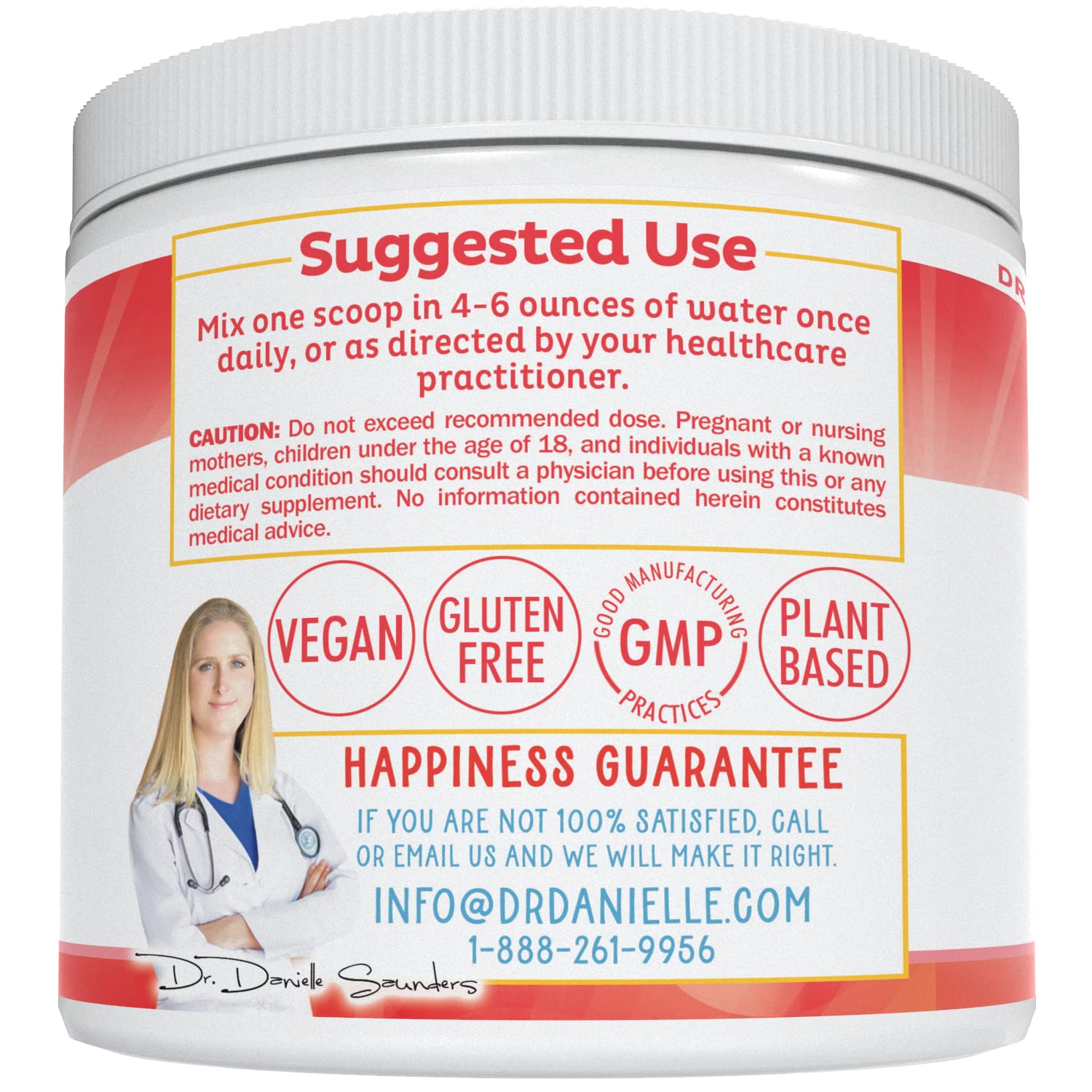 Doctor Danielle Gut Assist L-Glutamine Powder lifestyle scene