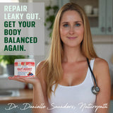 Doctor Danielle Gut Assist L-Glutamine Powder side view