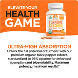 Doctor Danielle Organic Turmeric Curcumin Capsules side view