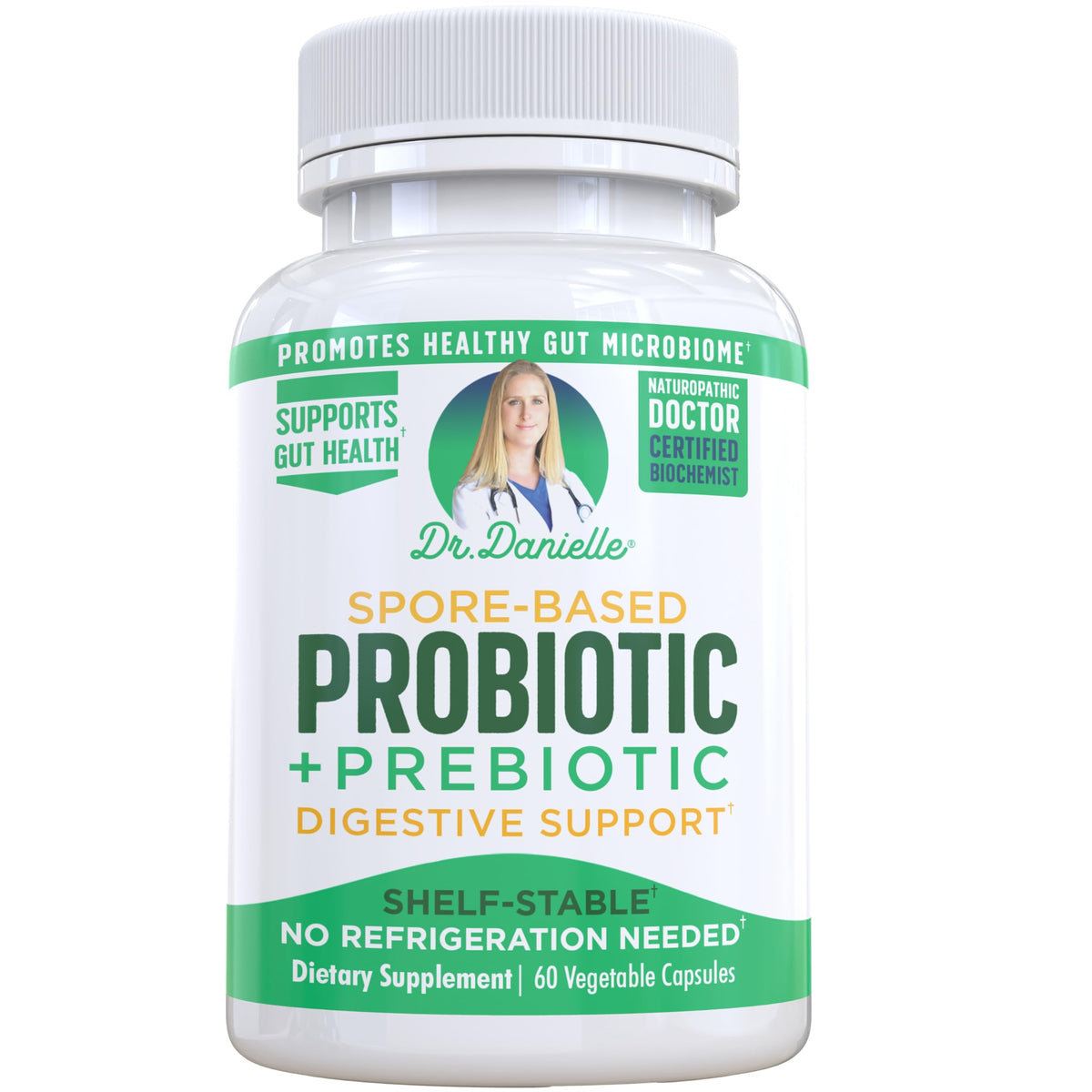 Doctor Danielle Probiotic with Prebiotics front view