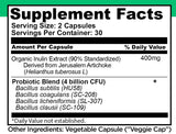 Doctor Danielle Probiotic with Prebiotics nutritional information