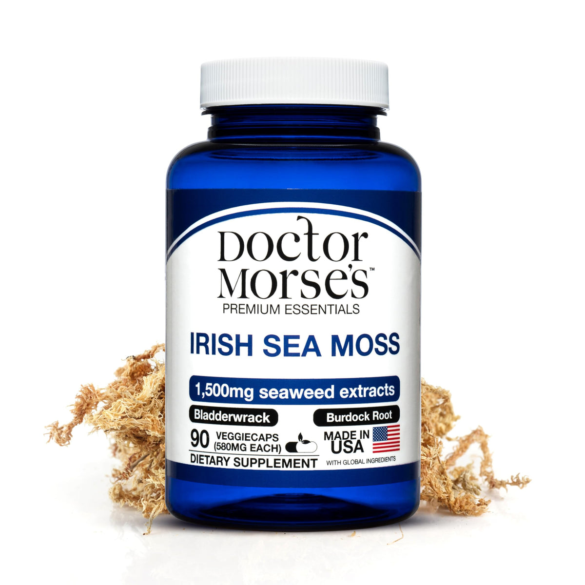 Doctor Morse's Sea Moss Blend 1500mg front view packaging