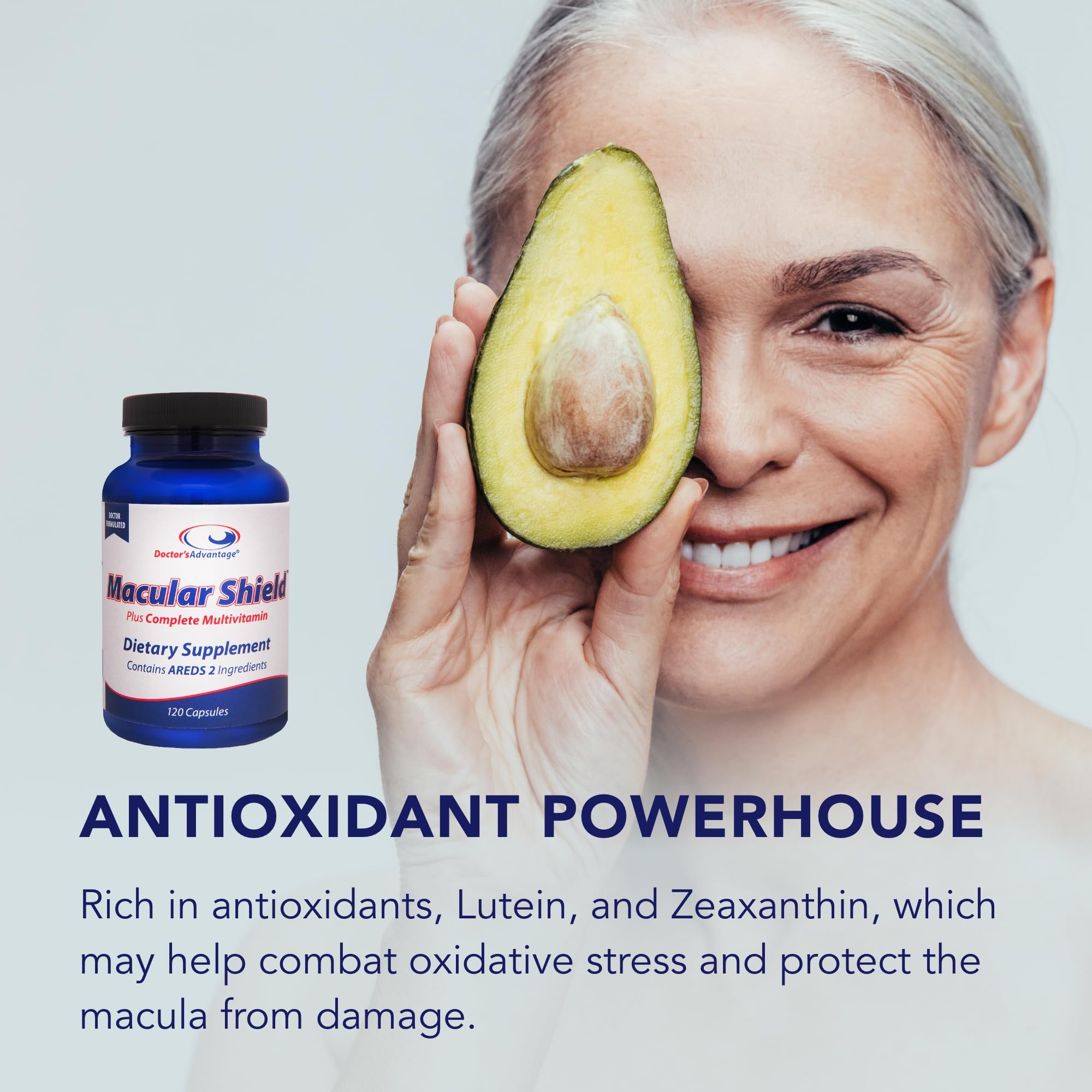 Doctor's Advantage Macular Shield Plus Multivitamin side view