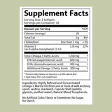 Doctor's Advantage Omega Shield Omega-3 Supplement dosage instructions