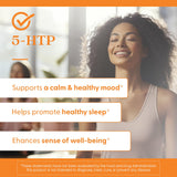 Doctor's BEST 5-HTP Supplement 100mg 180 Capsules bottle with label