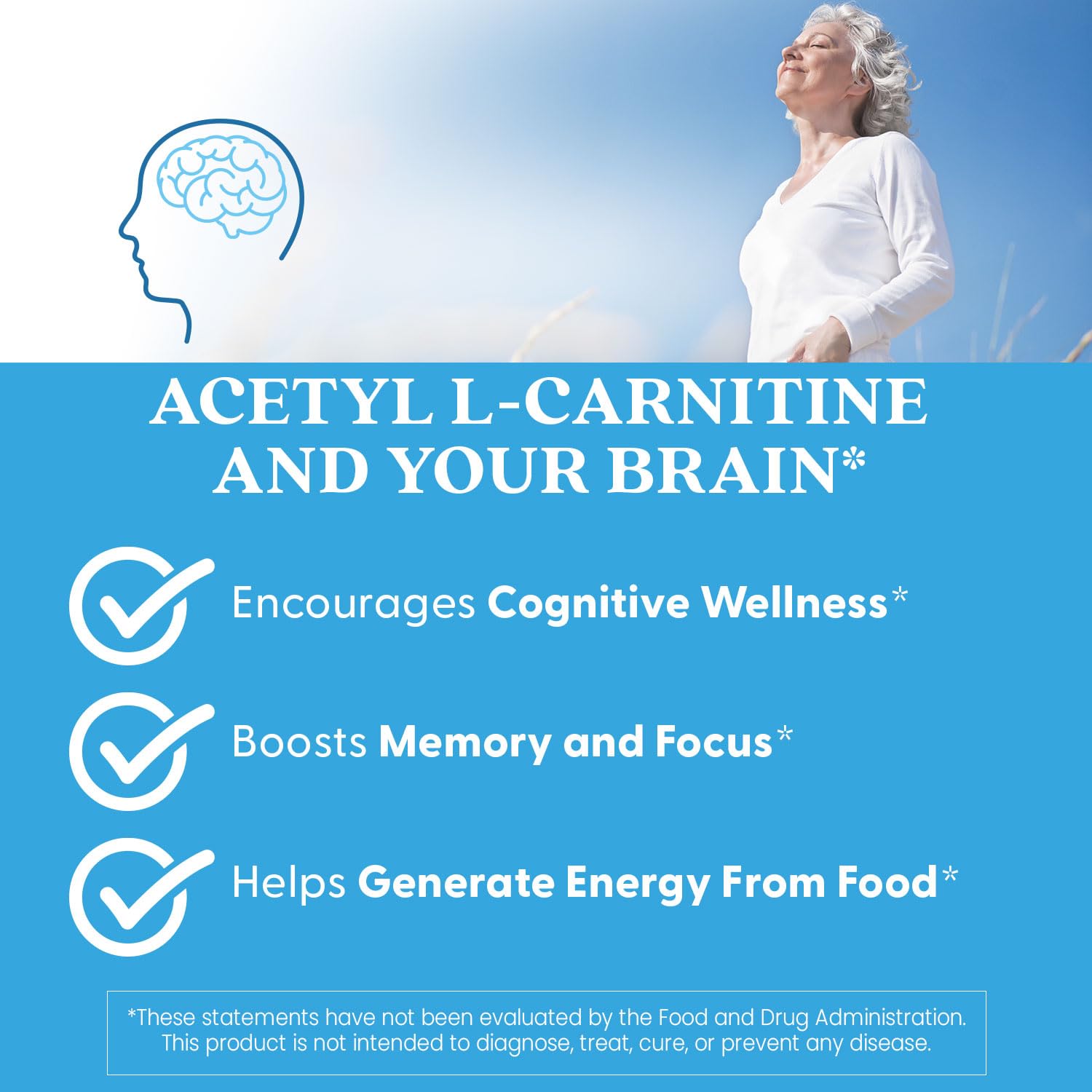 Doctor's BEST Acetyl L-Carnitine 1000mg supplement packaging