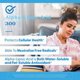 Doctor's BEST Alpha Lipoic Acid Supplement 300mg with ingredients