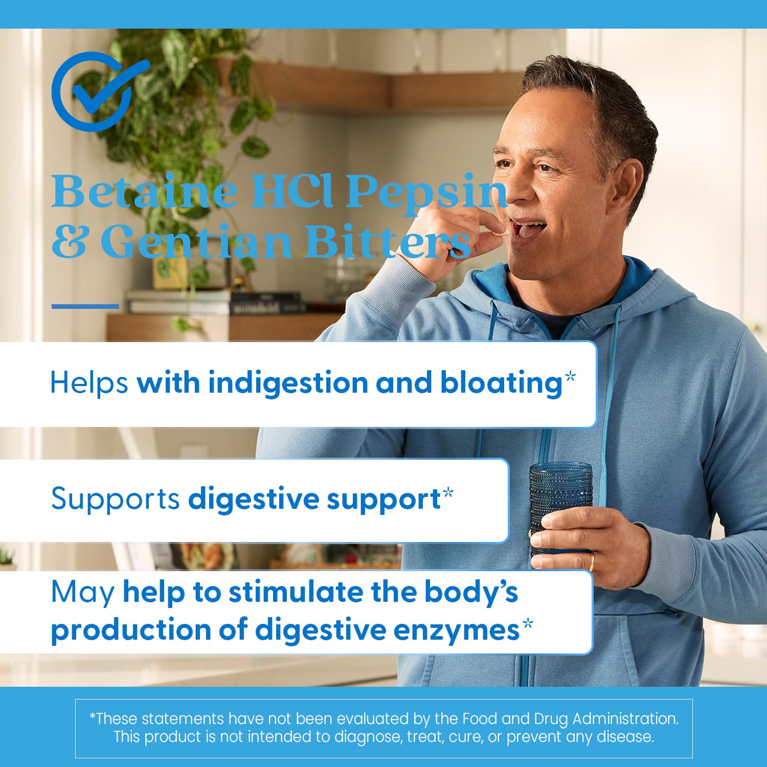 Doctor's BEST Betaine HCl Pepsin Supplement 140g packaging details