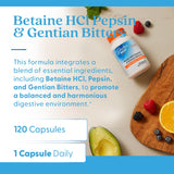 Doctor's BEST Betaine HCl Pepsin Supplement 140g side view