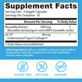 Doctor's BEST Boswellia Serrata UC-II capsules on a wooden table