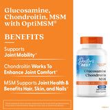 Doctor's BEST Chondroitin & Glucosamine Supplement 300g side view