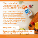 Doctor's BEST Chondroitin & Glucosamine supplement ingredients list