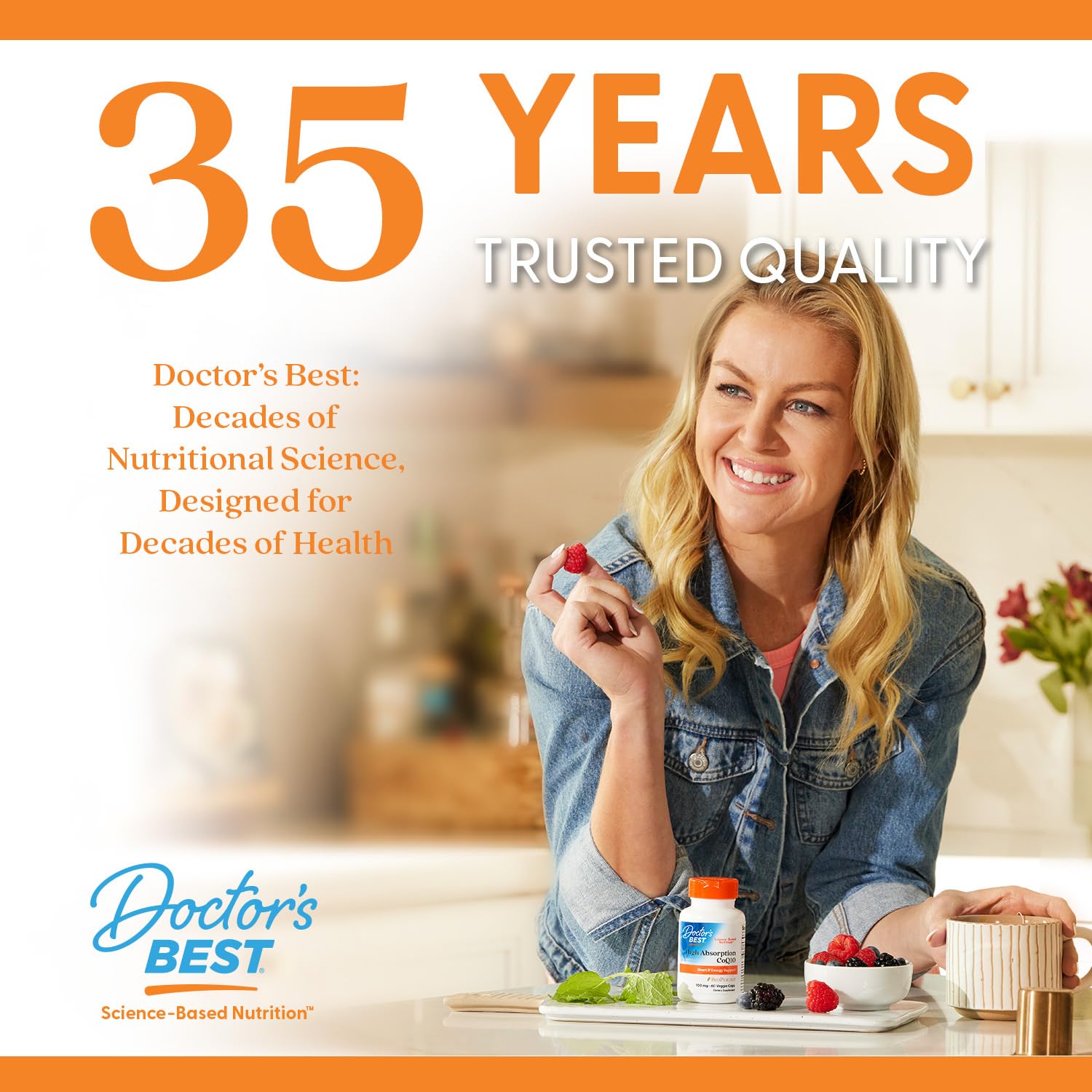 Doctor's BEST Chondroitin & Glucosamine Supplement ingredients list