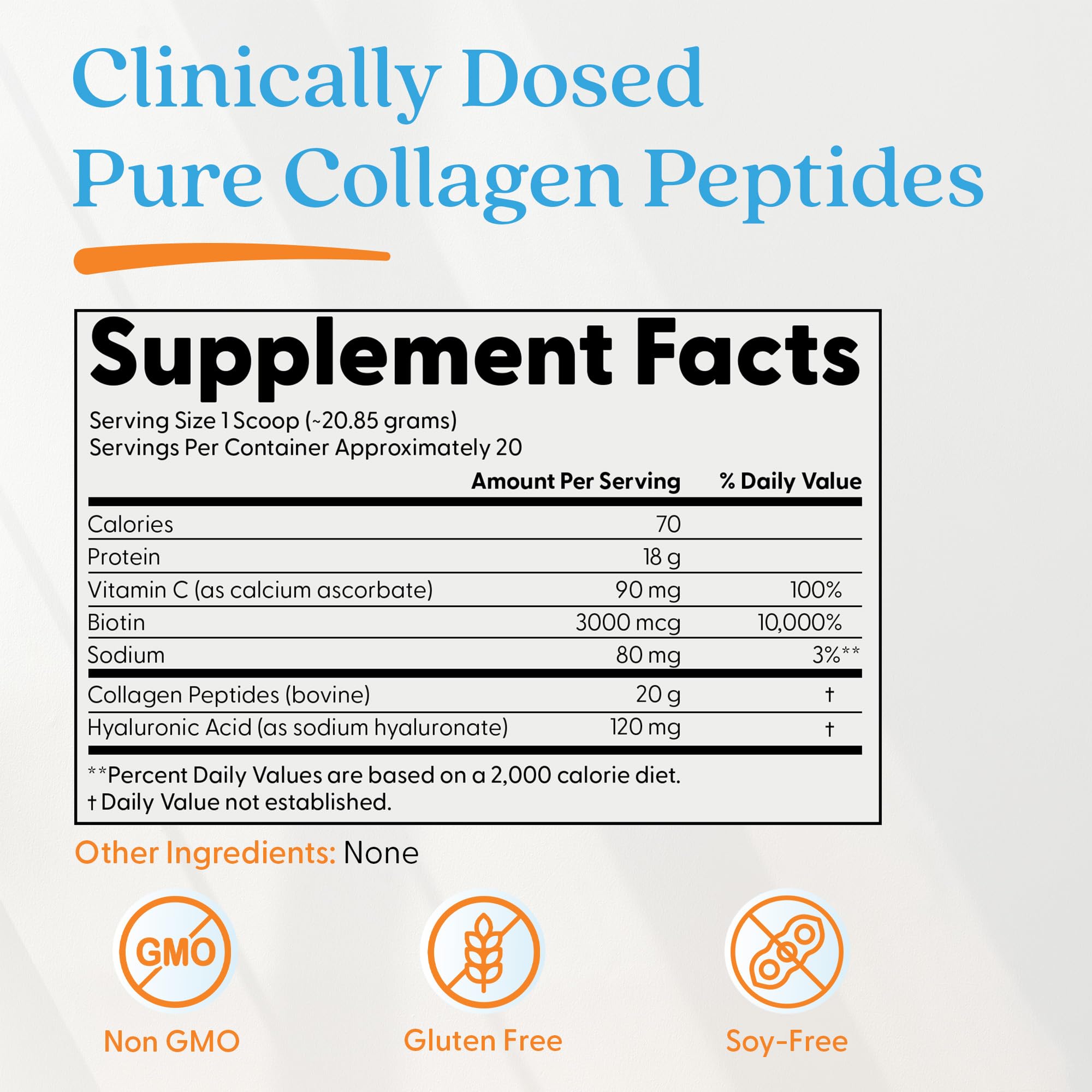Doctor's BEST Collagen Peptides Powder 417g packaging