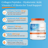 Doctor's BEST Collagen Peptides Powder with vitamin C label