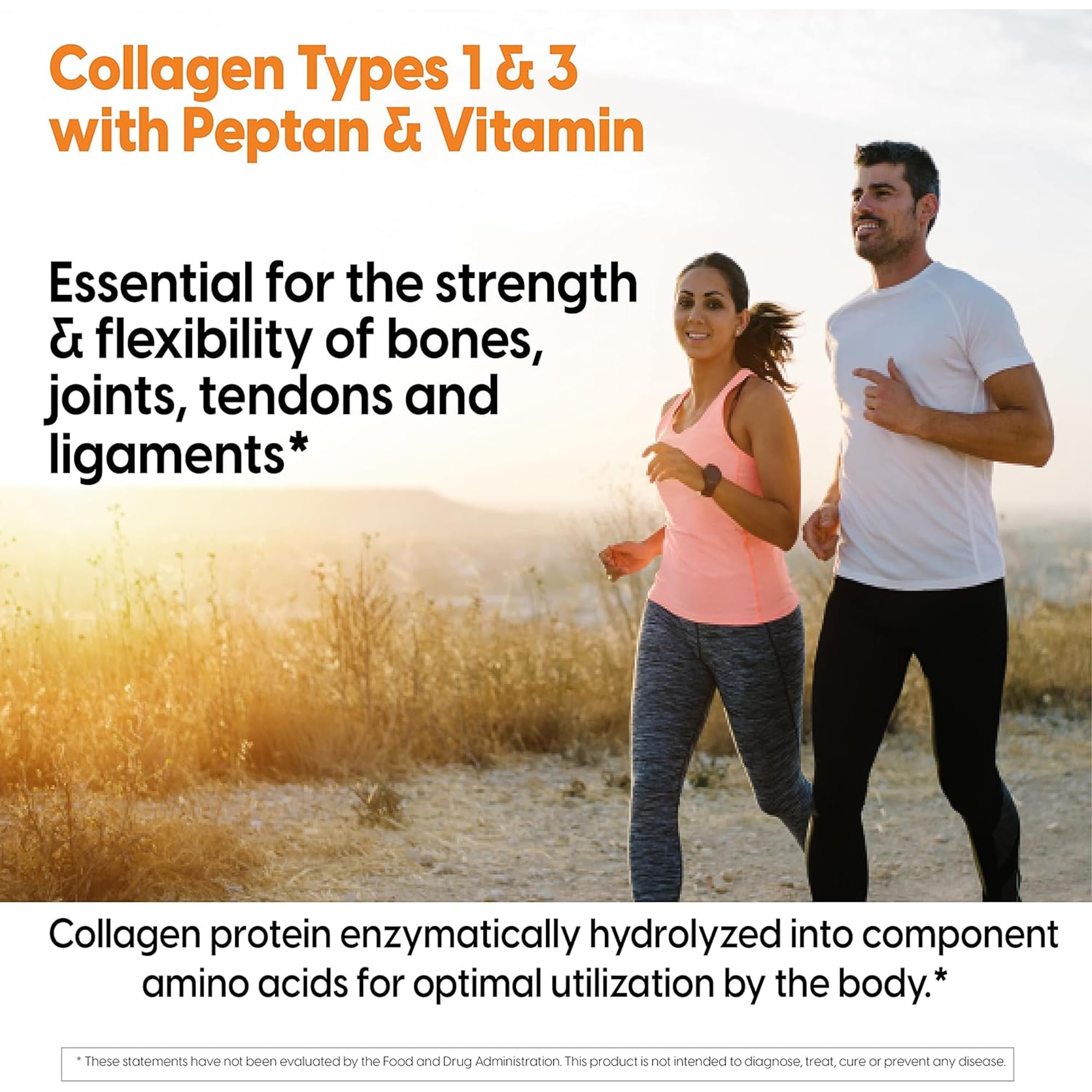Doctor's BEST Collagen Supplement 3000mg with Vitamin C close-up
