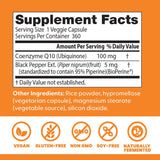 Doctor's BEST CoQ10 Supplement 100mg side view showing capsule
