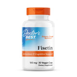 Doctor's BEST Fisetin 100mg vegetarian capsule front view