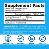 Doctor's BEST Fisetin 100mg vegetarian capsule packaging