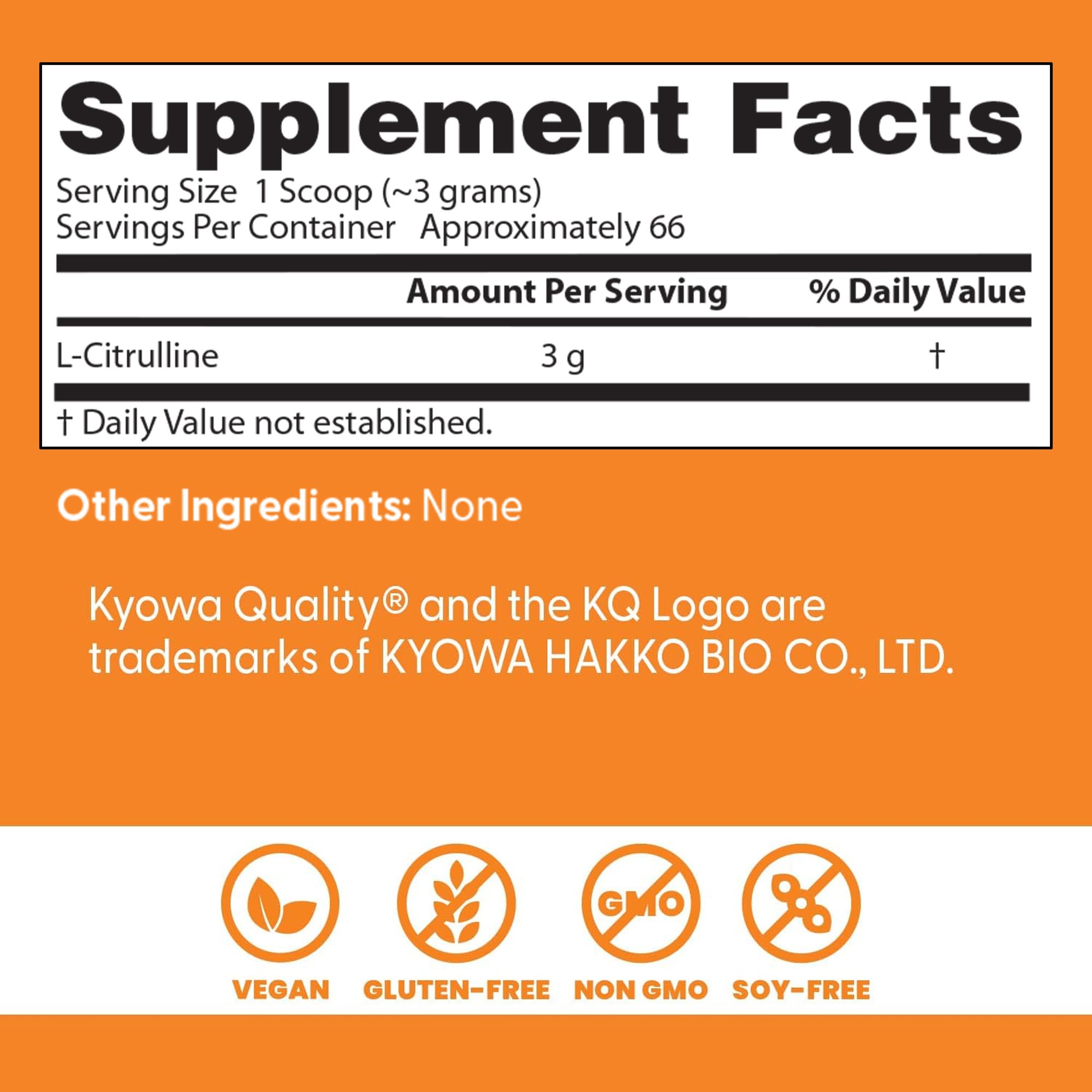 Doctor's BEST L-Citrulline Powder 3000mg scoop and powder