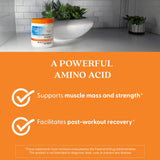Doctor's BEST L-Glutamine Powder nutritional label