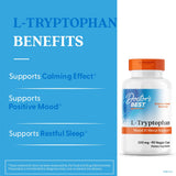 Doctor's BEST L-Tryptophan Supplement capsule close-up