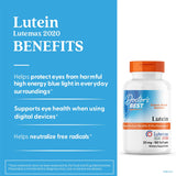 Doctor's BEST Lutein Softgels 20mg back view