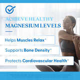 Doctor's BEST Magnesium Glycinate Powder 400mg peach flavour scoop and powder
