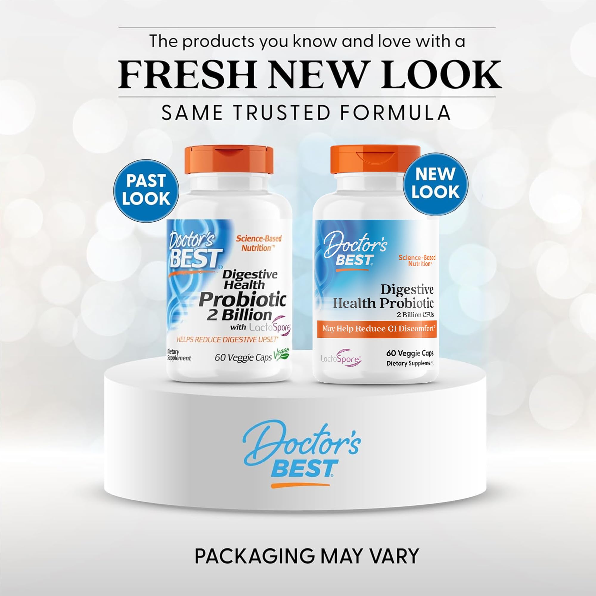 Doctor's BEST Menopause Support Supplement side view of capsule