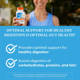 Doctor's BEST Multi-Enzymes Supplement side view showing capsule
