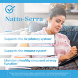 Doctor's BEST Natto-Serra Multi-Enzymes 64g packaging with label details