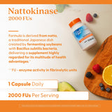 Doctor's BEST Nattokinase Supplement bottle with label