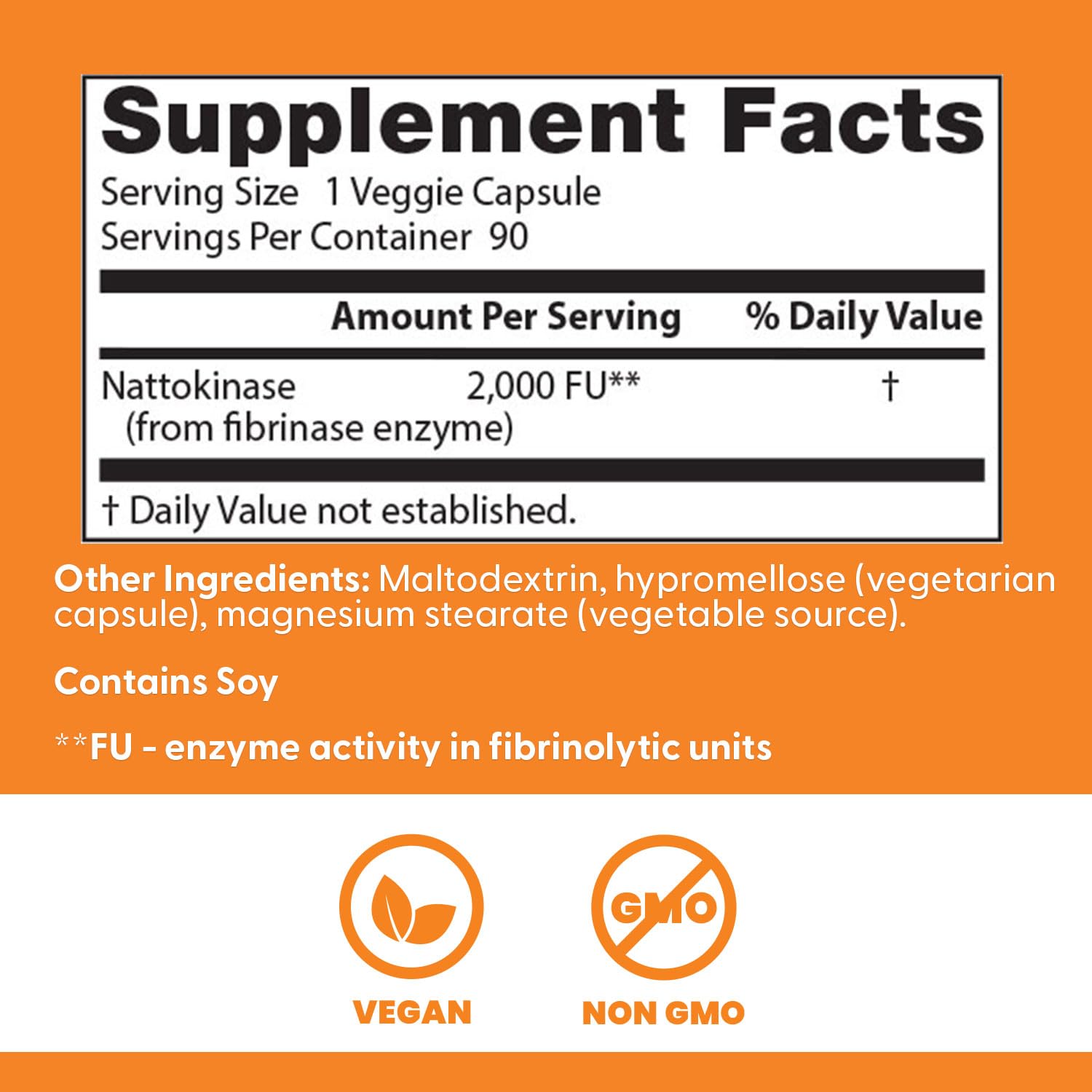 Doctor's BEST Nattokinase supplement capsules in a close-up