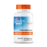 Doctor's BEST Nattokinase supplement front view with packaging