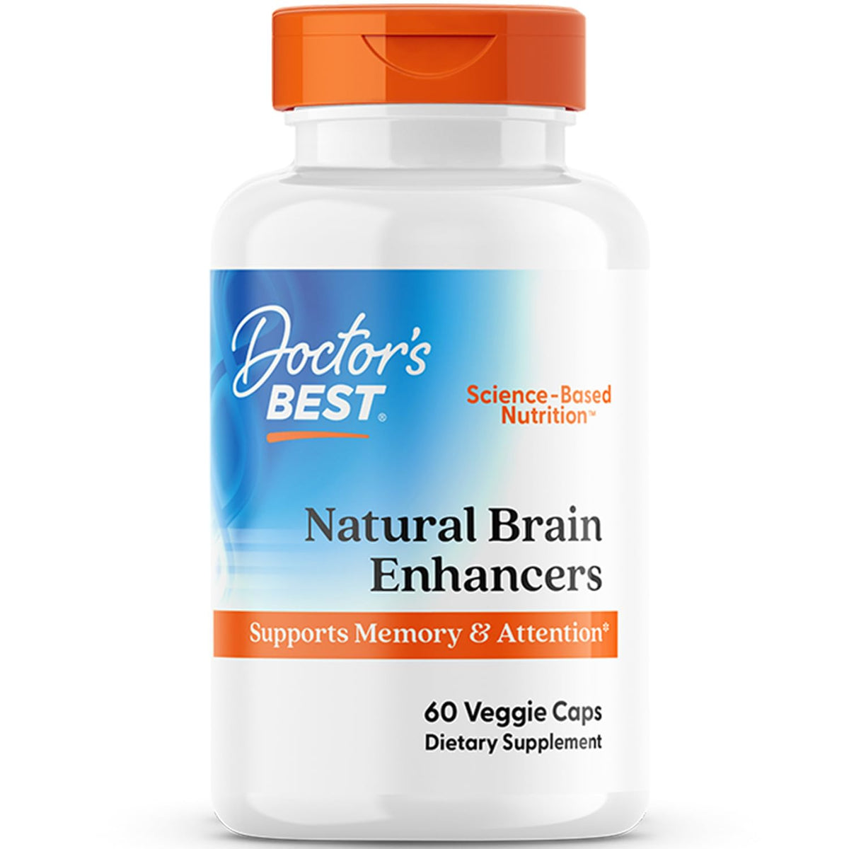 Doctor's BEST Natural Brain support Capsules front view