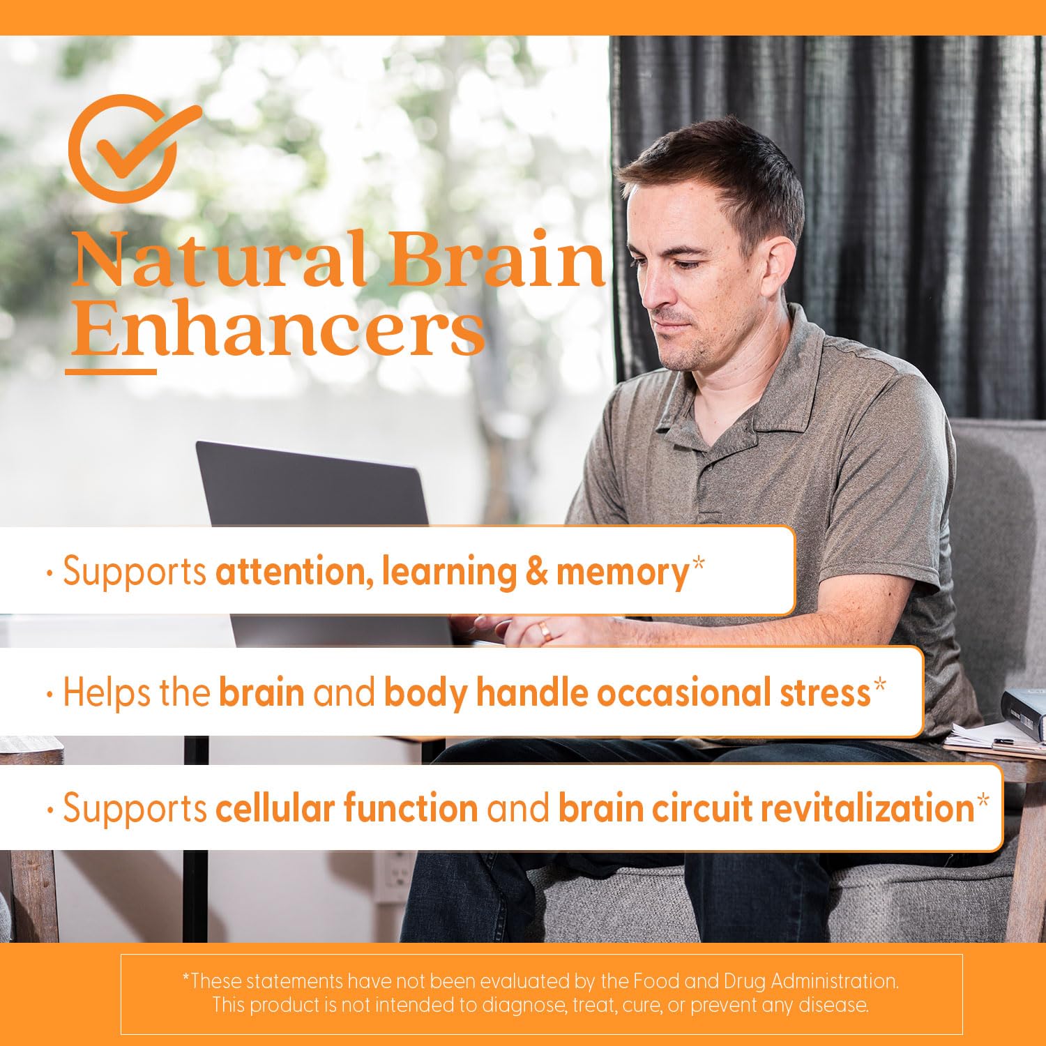 Doctor's BEST Natural Brain support Capsules with ingredients list
