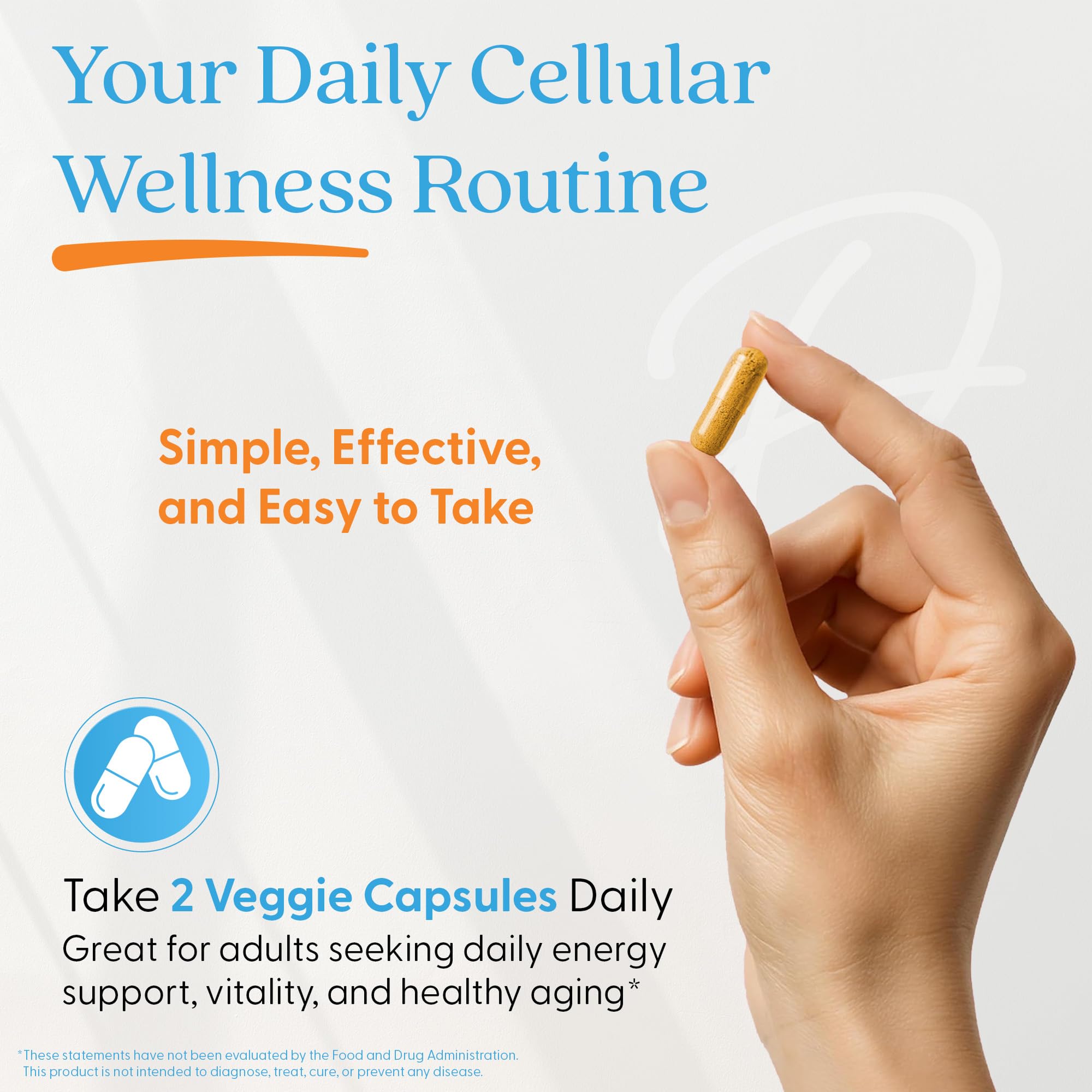 Doctor's BEST NMN + CoQ10 Supplement 300mg + 100mg capsules in hand