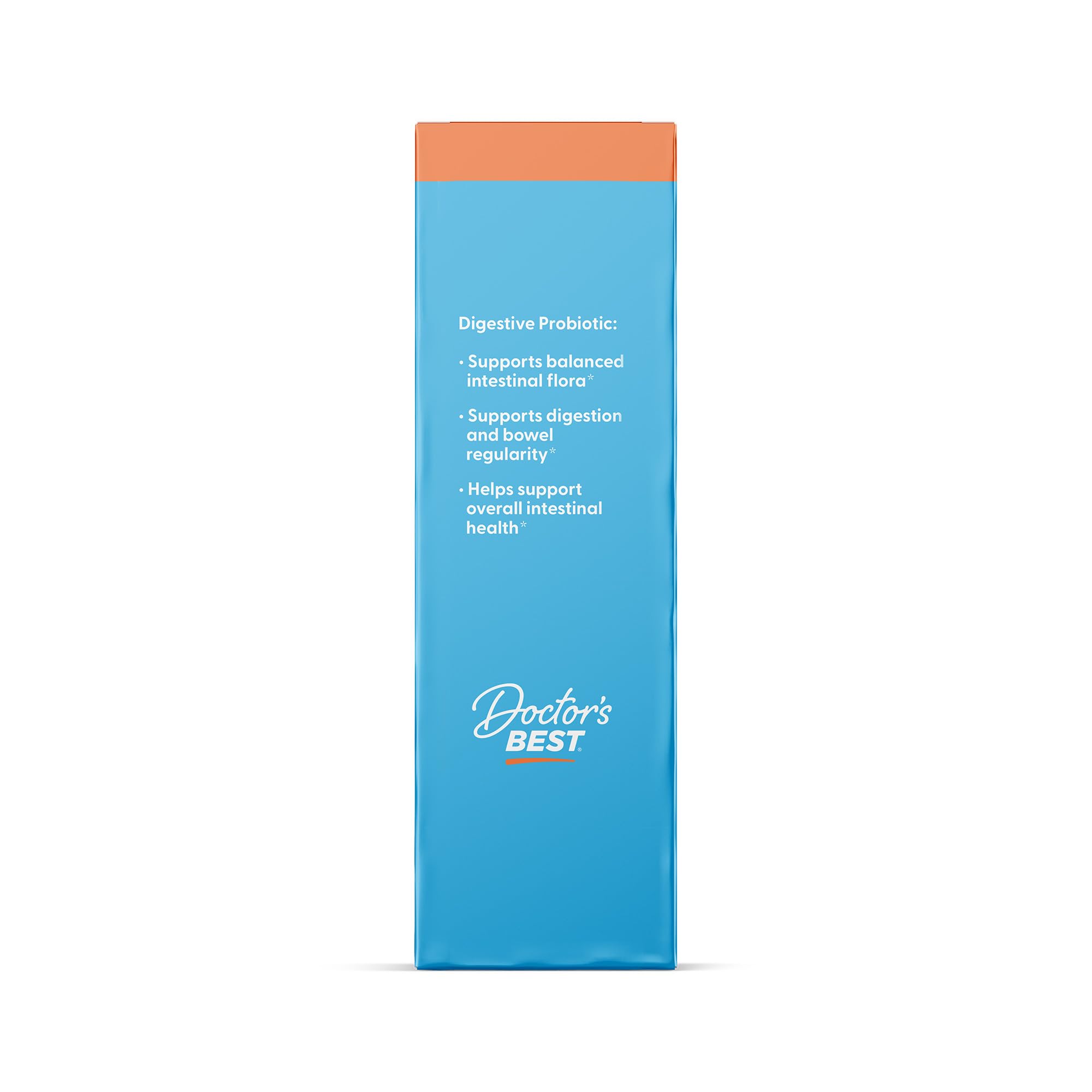 Doctor's BEST Probiotic Supplement with nutritional information on packaging