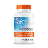 Doctor's BEST Saw Palmetto 320mg Softgel Capsules front view
