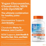 Doctor's BEST Vegan Chondroitin & Glucosamine 1500mg capsules packaging